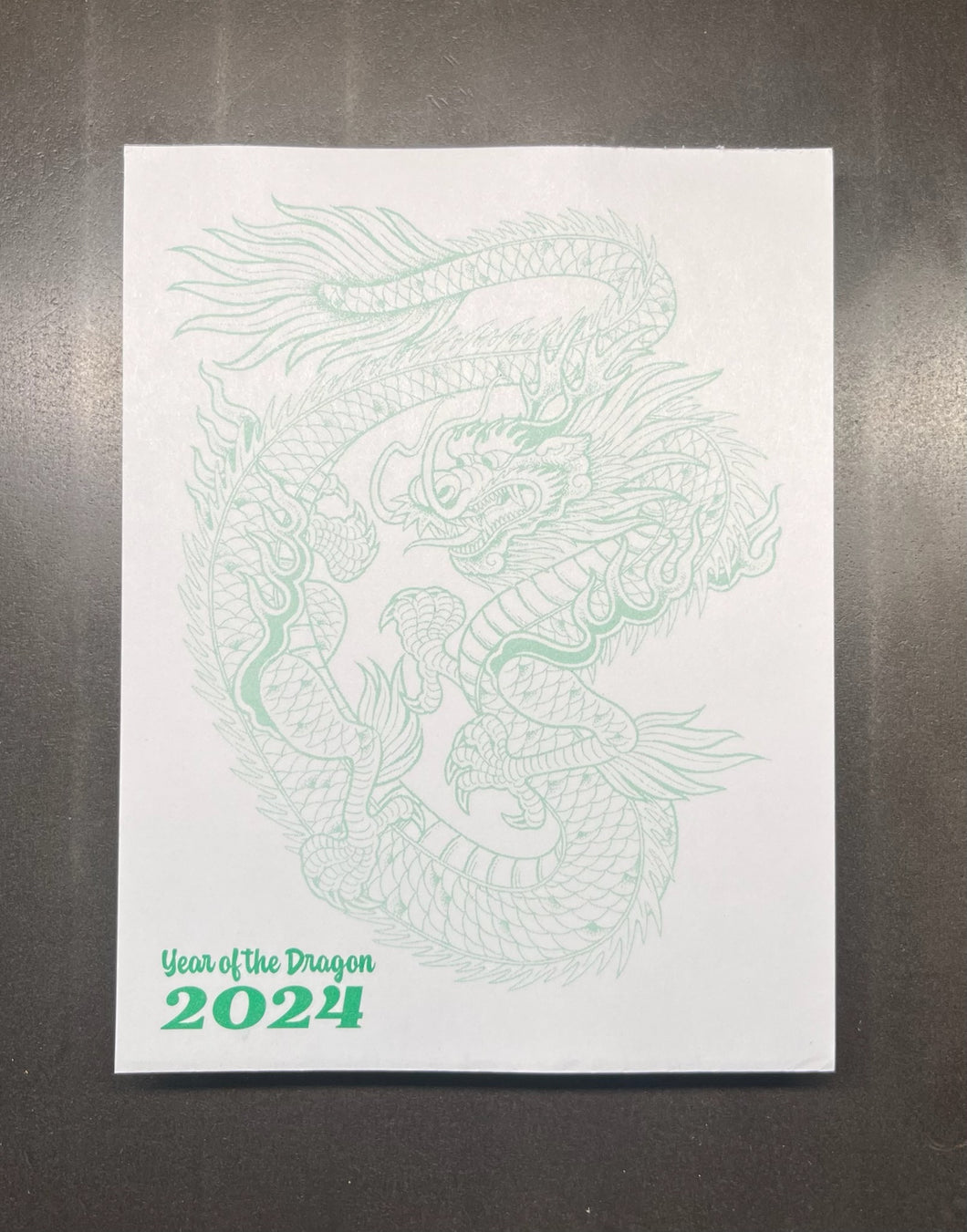 Year of the Dragon 2024 Small Notepads (Limited)